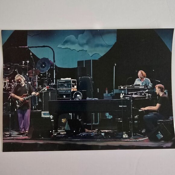 Grateful Dead Concert Photograph Licensed Rob Cohn Dead Images 8"x10" Band Perfo - Picture 11 of 14
